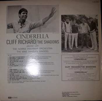 LP Cliff Richard & The Shadows: Cinderella