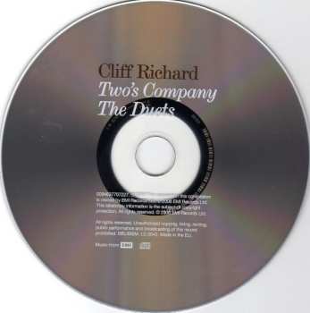 CD Cliff Richard: Two's Company (The Duets) 444908
