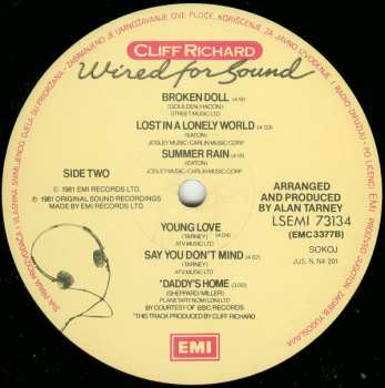 LP Cliff Richard: Wired For Sound 43219