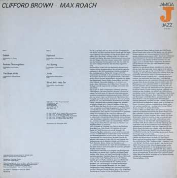 LP Clifford Brown And Max Roach: Clifford Brown - Max Roach 50356