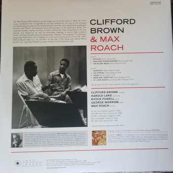 LP Clifford Brown And Max Roach: Clifford Brown & Max Roach 62291
