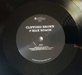 LP Clifford Brown And Max Roach: Clifford Brown & Max Roach 62291