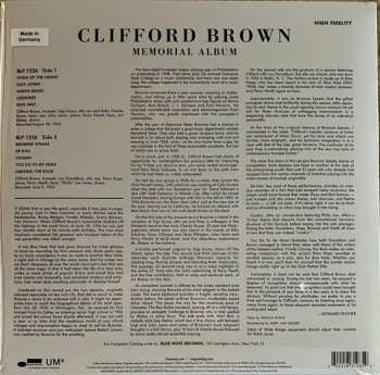 LP Clifford Brown: Memorial Album 542620