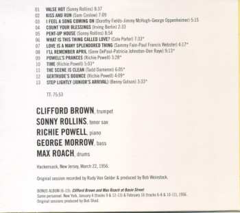 CD Clifford Brown: Three Giants! 495102