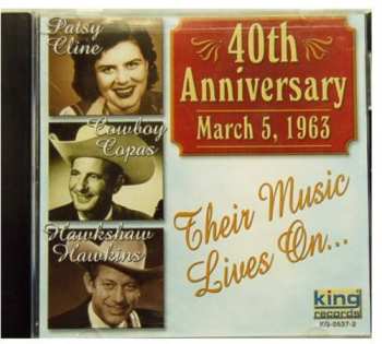 Album Cline / Copas / Hawkins: 40th Anniversary