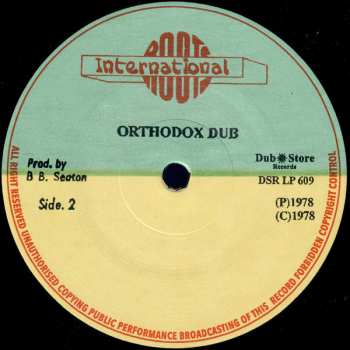 LP Clive Hunt: Orthodox Dub