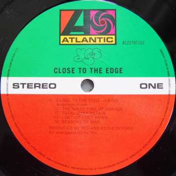 LP Yes: Close To The Edge LTD 7283