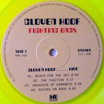 LP Cloven Hoof: Fighting Back LTD | CLR 399264
