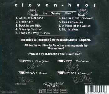 CD Cloven Hoof: The Opening Ritüal 289714