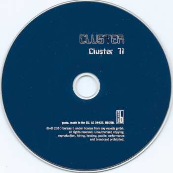 CD Cluster: Cluster 71 186883