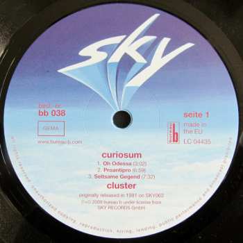 LP Cluster: Curiosum 129847