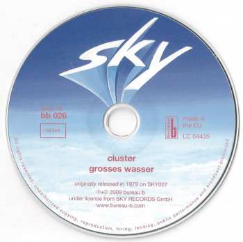 CD Cluster: Grosses Wasser DIGI 253135