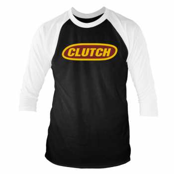 Merch Clutch: Tričko S Tříčtvrtečním Rukávem Classic Logo Clutch (black/whte)