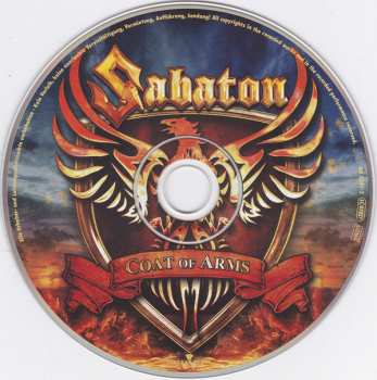 CD Sabaton: Coat Of Arms 7356