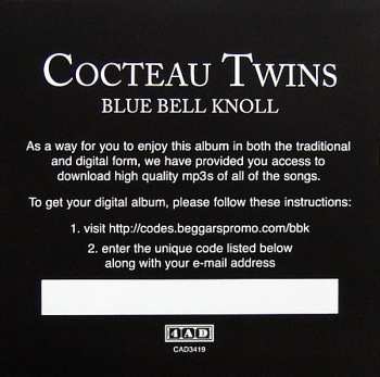 LP Cocteau Twins: Blue Bell Knoll 5273