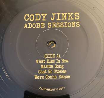 2LP Cody Jinks: Adobe Sessions