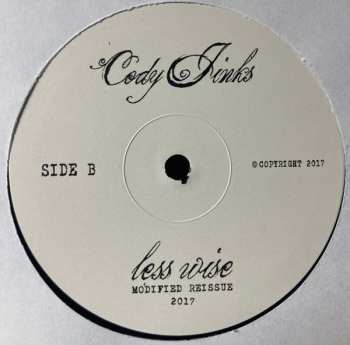 2LP Cody Jinks: Less Wise Modified