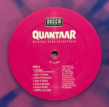 LP Cody Matthew Johnson: Quantaar (Original Game Soundtrack) CLR 433411