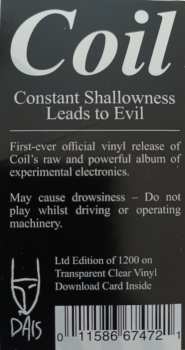 2LP Coil: Constant Shallowness Leads To Evil LTD | CLR 440401