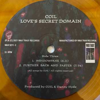 2LP Coil: Love's Secret Domain CLR | LTD | DLX