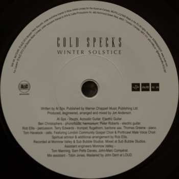 SP Cold Specks: Blank Maps / Winter Solstice 416091