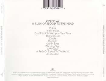 CD Coldplay: A Rush Of Blood To The Head
