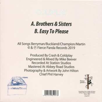 SP Coldplay: Brothers & Sisters CLR | LTD 490542