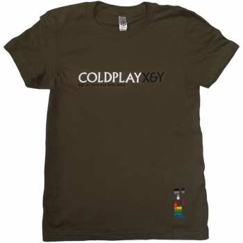Merch Coldplay: Dámské Tričko X & Y High Up Above 