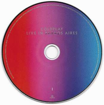 2CD Coldplay: Live In Buenos Aires 21269
