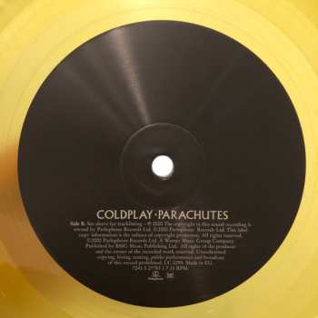 LP Coldplay: Parachutes CLR | LTD