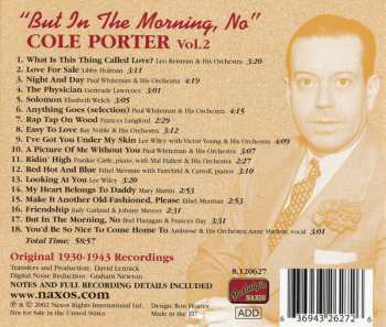 CD Cole Porter: But In The Morning, No - Cole Porter Vol 2. 337214