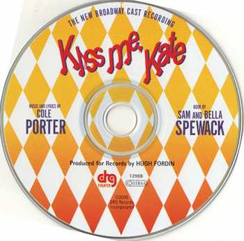 CD Cole Porter: Kiss Me, Kate (The New Broadway Cast Recording) 262688