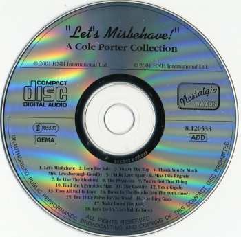 CD Cole Porter: Let's Misbehave! - A Cole Porter Collection, 1927-1940 261799