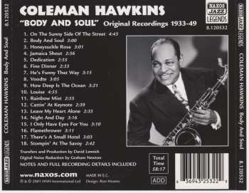CD Coleman Hawkins: Body And Soul • 1933-1949 229923