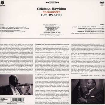 LP Coleman Hawkins: Coleman Hawkins Encounters Ben Webster LTD 63368