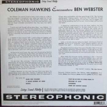 LP Coleman Hawkins: Coleman Hawkins Encounters Ben Webster 69820