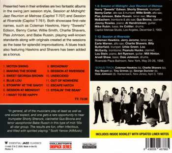 CD Coleman Hawkins: Session At Midnight Plus Session At Riverside LTD 156781