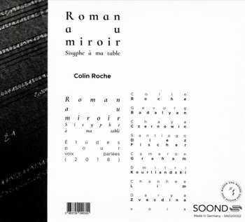 CD Colin Roche: Roman Au Miroir: Sisyphe à Ma Table 439104