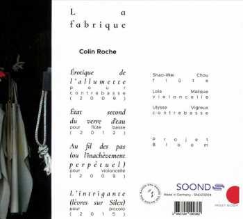 CD Colin Roche: La Fabrique  434134