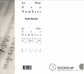 CD Colin Roche: Le Livre Des Nombres 435085