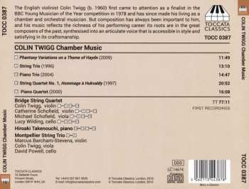 CD Hiroaki Takenouchi: Colin Twigg: Chamber Music