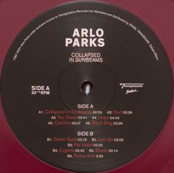 LP Arlo Parks: Collapsed In Sunbeams LTD | CLR 7421