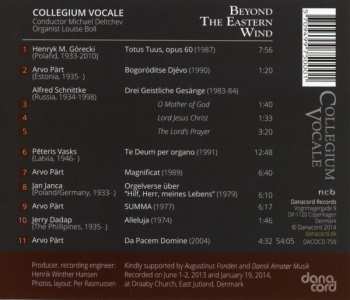 CD Collegium Vocale: Beyond the Eastern Wind 454742
