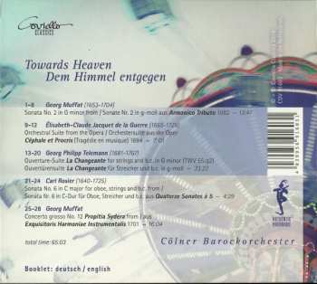 CD Cölner Barockorchester: Towards Heaven (Dem Himmel Entgegen) 314151