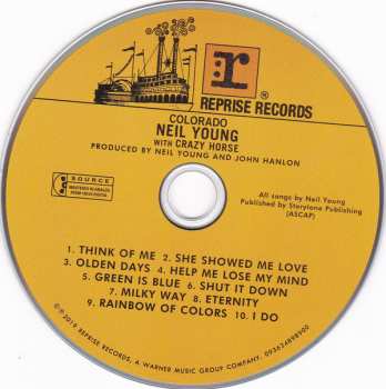 CD Neil Young & Crazy Horse: Colorado 7540