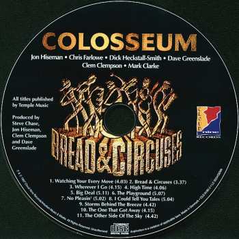 CD Colosseum: Bread & Circuses