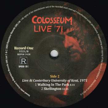 3LP Colosseum: Colosseum Live '71 61859