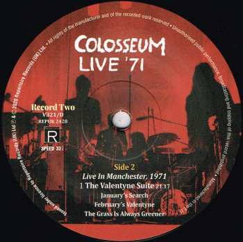 3LP Colosseum: Colosseum Live '71 61859