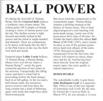 CD Coloured Balls: Ball Power