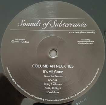 LP Columbian Neckties: It's All Gone 88991
